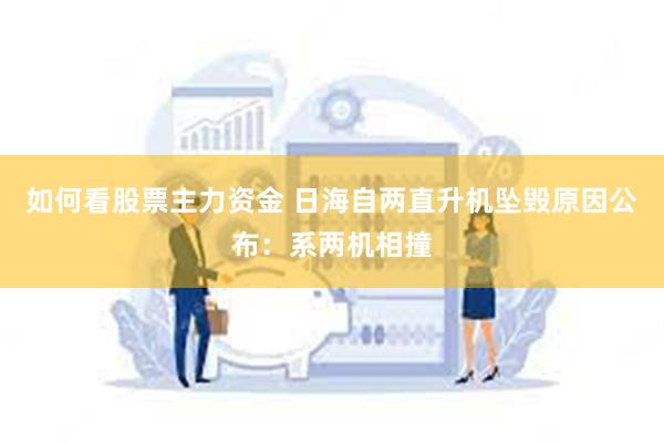 如何看股票主力资金 日海自两直升机坠毁原因公布：系两机相撞