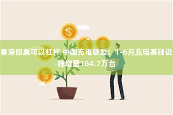 香港股票可以杠杆 中国充电联盟：1-6月充电基础设施增量164.7万台