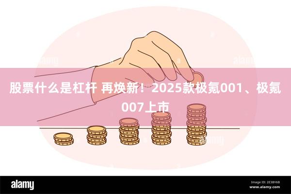 股票什么是杠杆 再焕新！2025款极氪001、极氪007上市