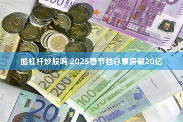 加杠杆炒股吗 2025春节档总票房破20亿